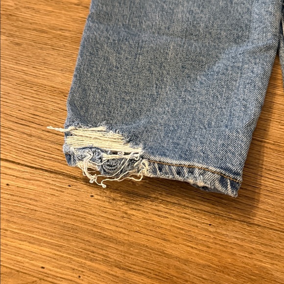 Agolde Light Blue High Rise Jeans - Picture 7 of 10